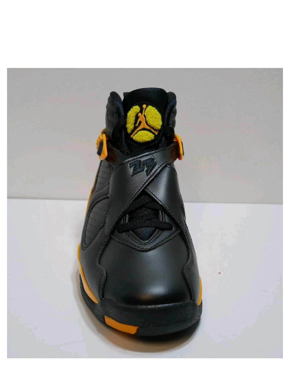 Men's Size 9.5 - Women's 11 -Jordan 8 Retro Taxi Yellow Black unisex - Picture 14 of 16